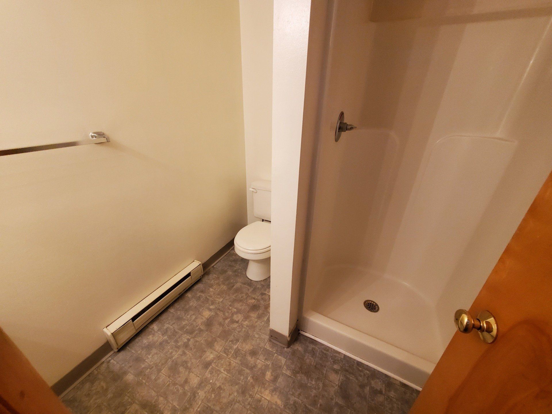 Bathroom with standing shower