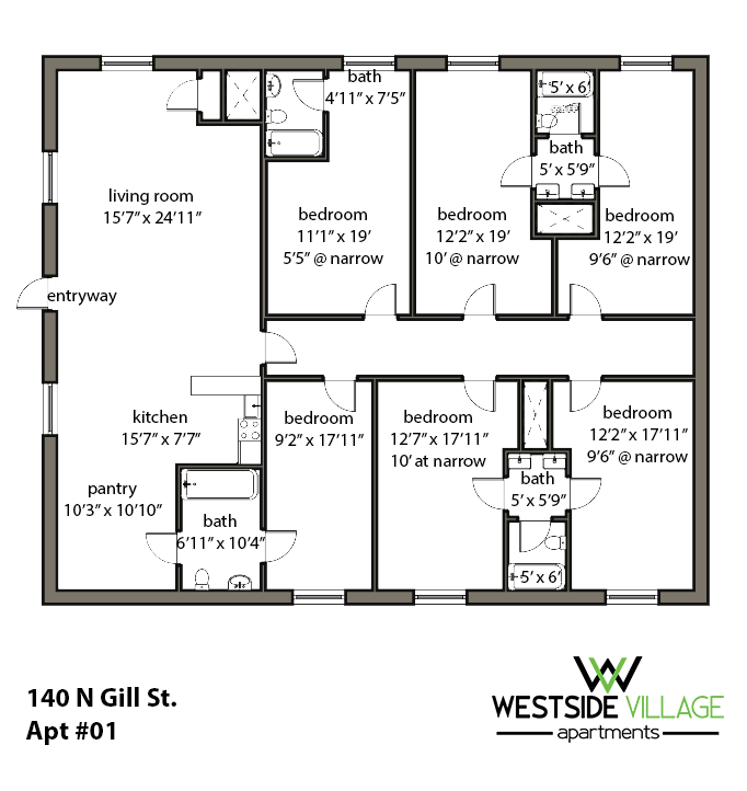 Floor Plan Apartment 4