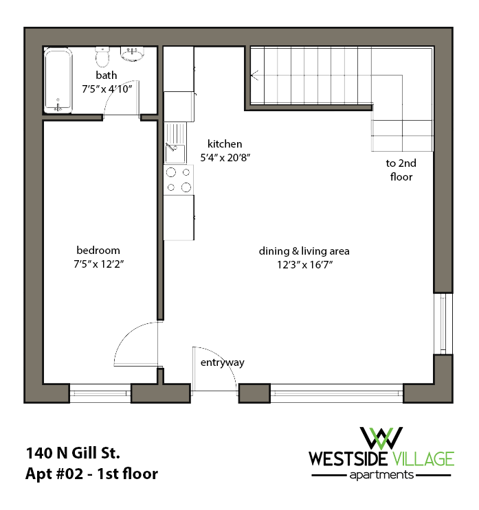 Floor Plan Apartment 2