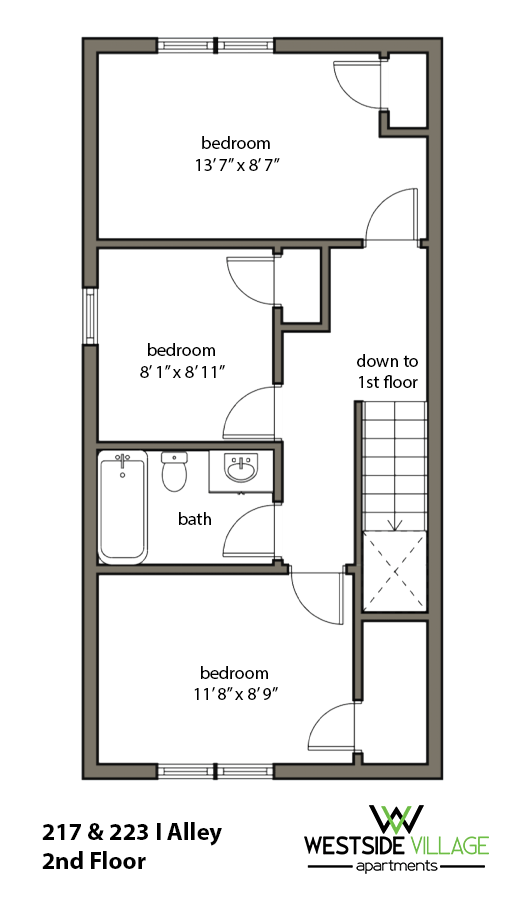 Floor Plan Apartment 1