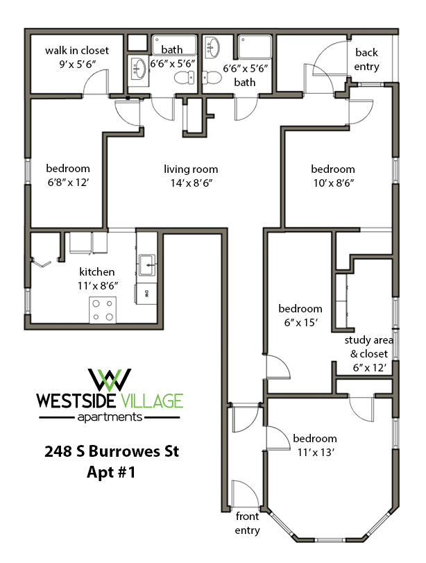 Floor Plan Apartment 1