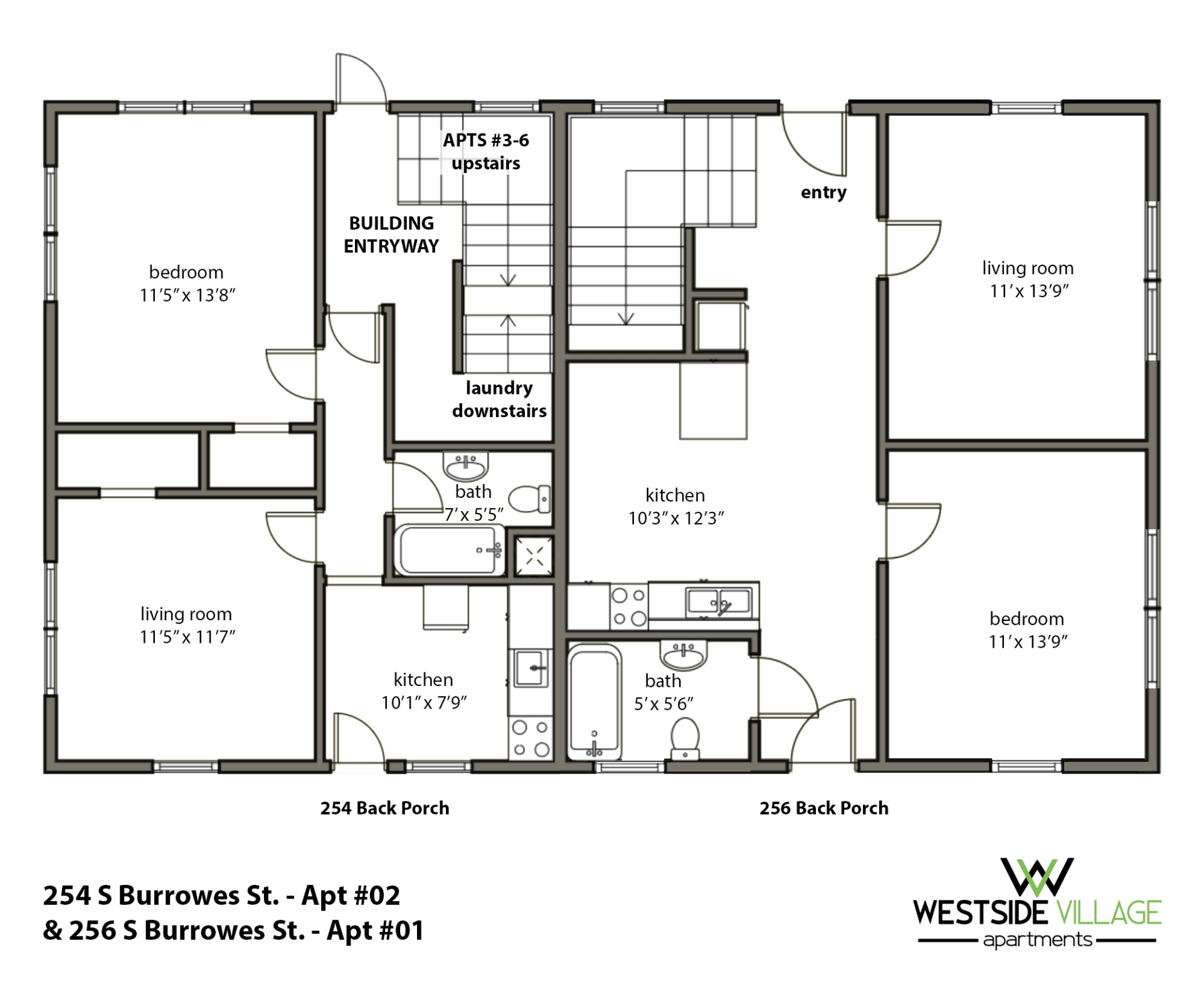 Floor Plan Apartment 1