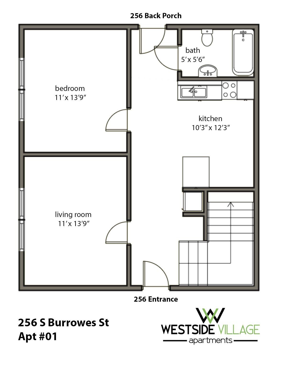Floor Plan Apartment 2