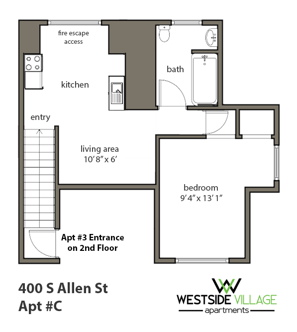 Floor Plan Apartment 3