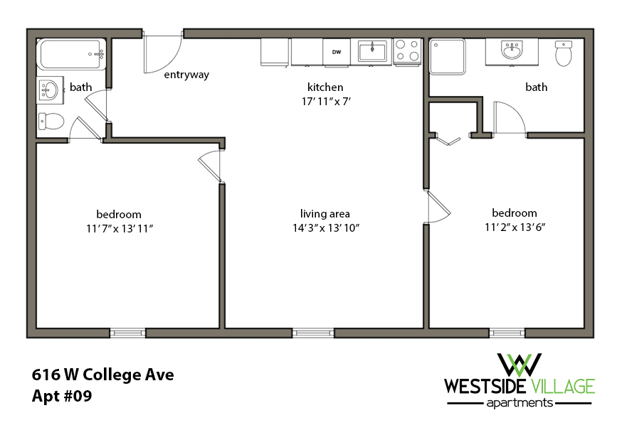 Floor Plan Apartment 8