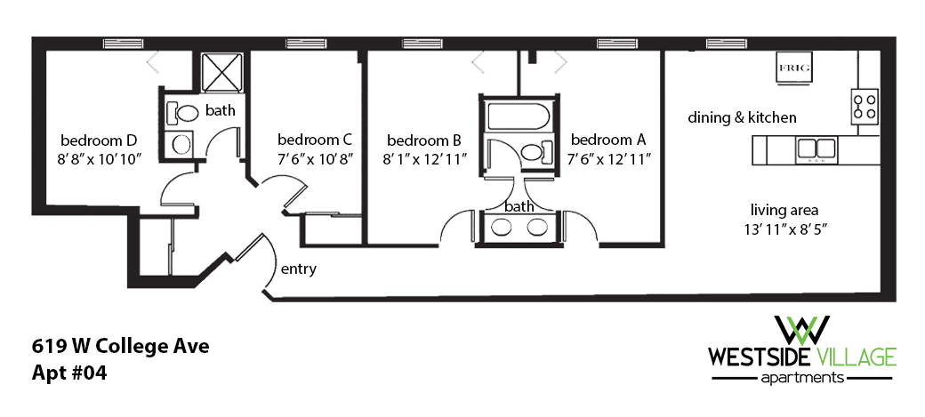 Floor Plan Apartment 3