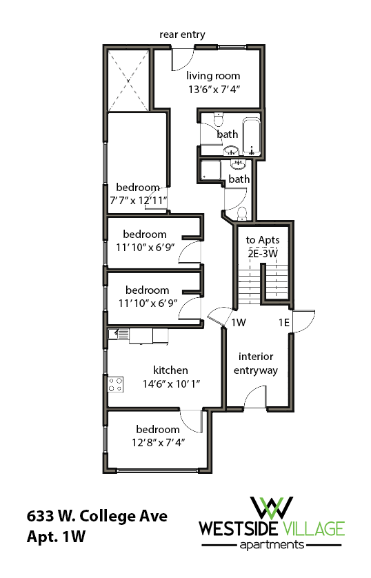 Floor Plan Apartment 2