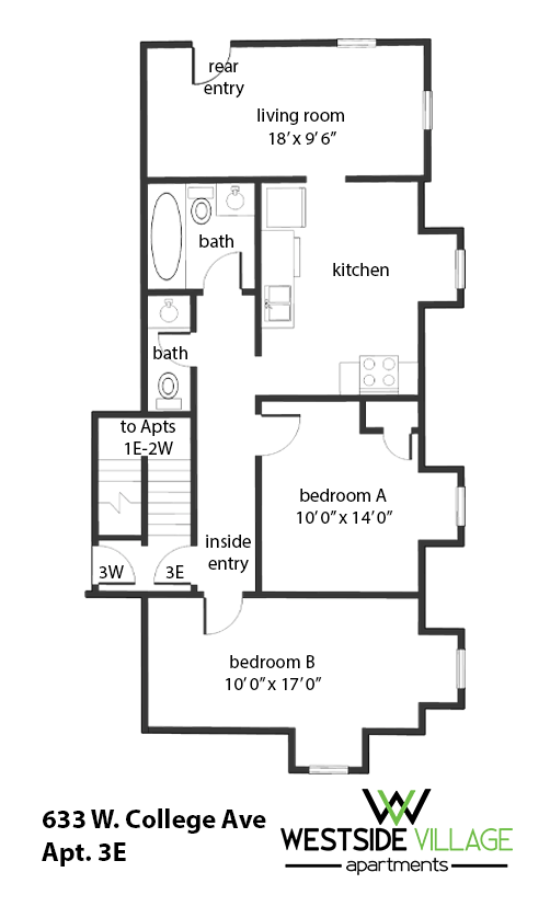 Floor Plan Apartment 3