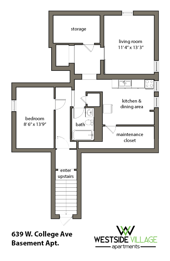 Floor Plan Apartment 1