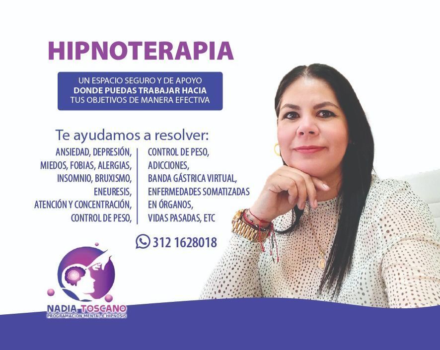 NADIA TOSCANO PROGRAMACION MENTAL E HIPNOSIS