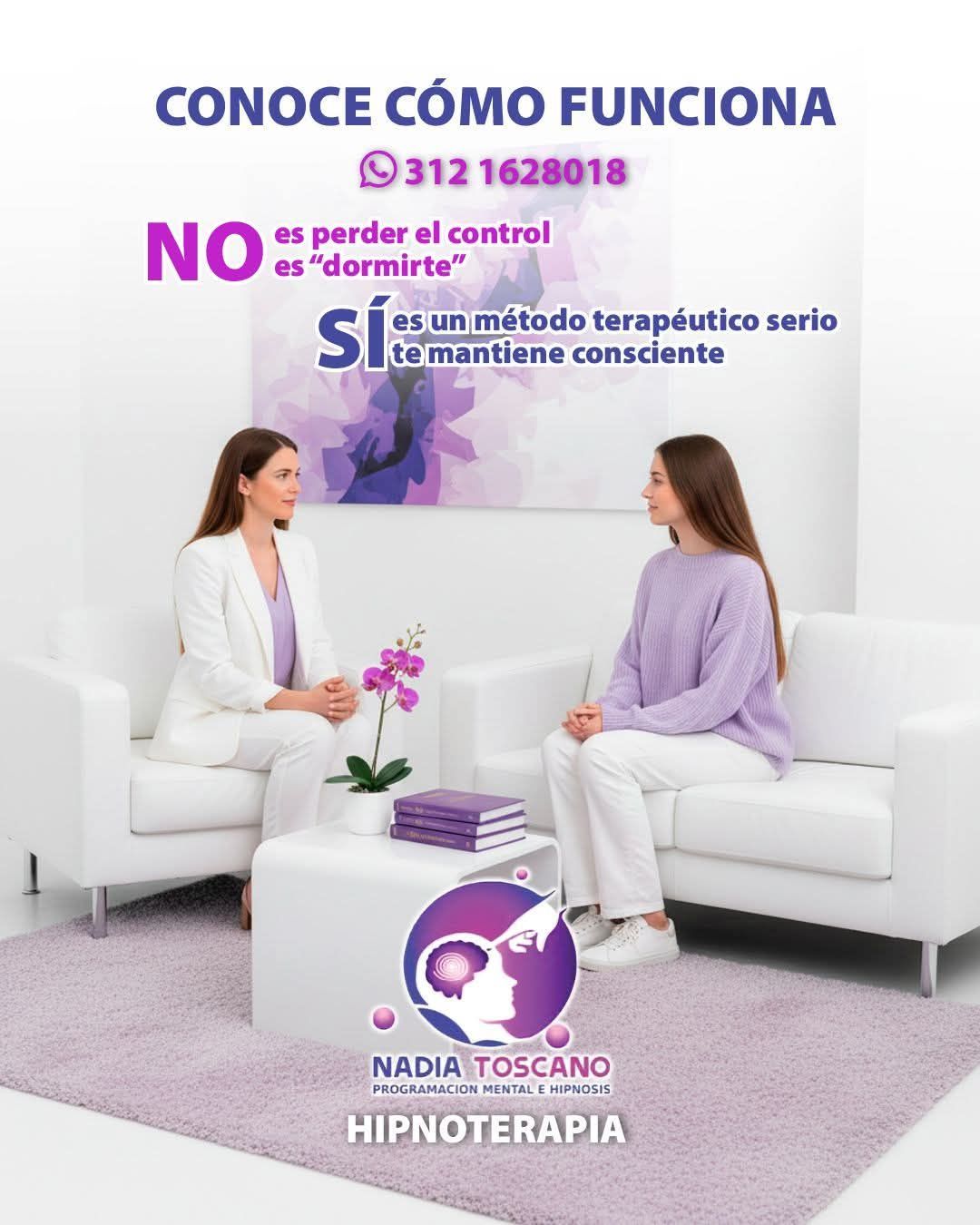 NADIA TOSCANO PROGRAMACION MENTAL E HIPNOSIS