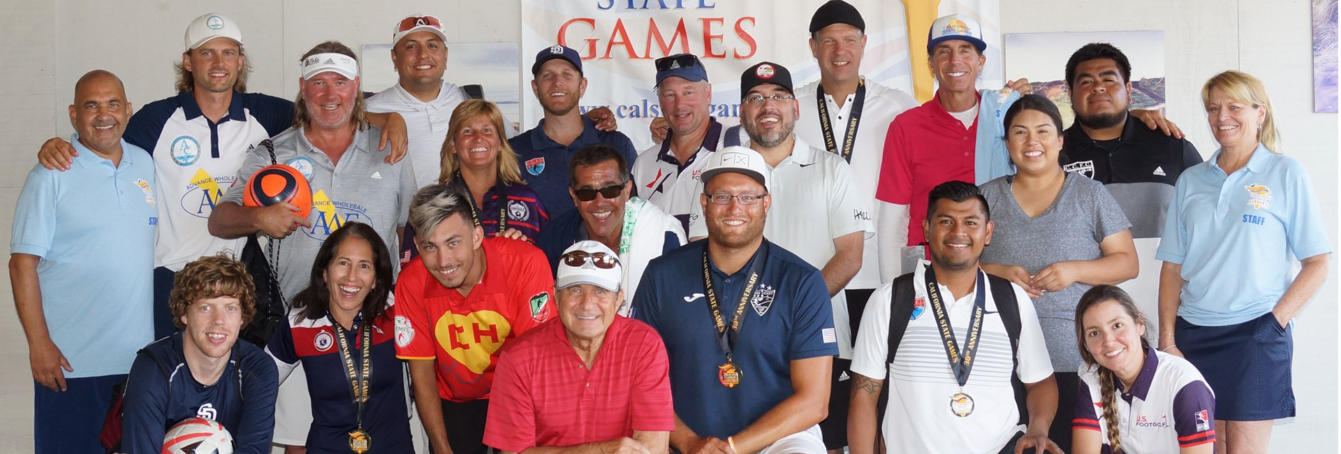 Group photo of the Footgolf Team