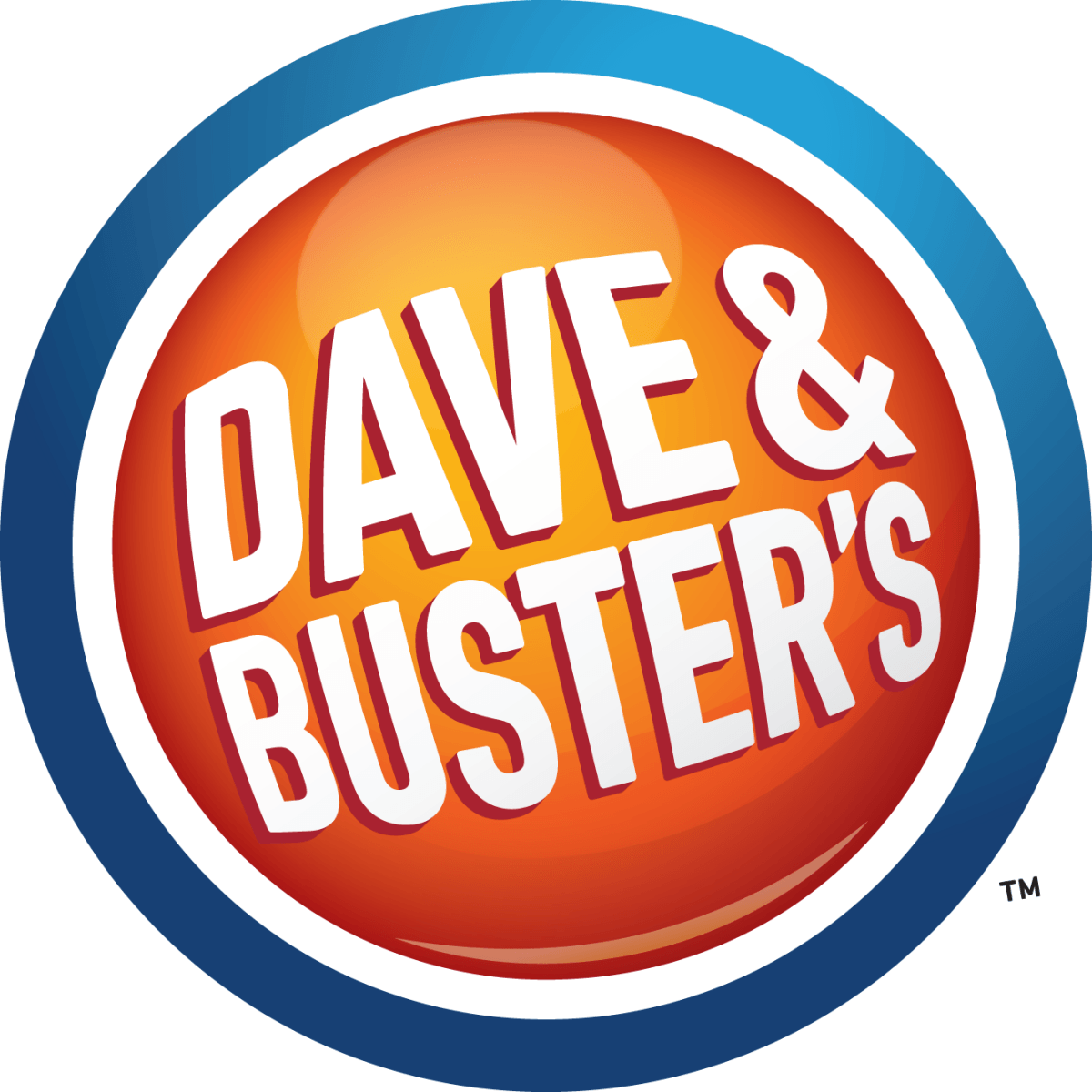 Logo for dave and busters