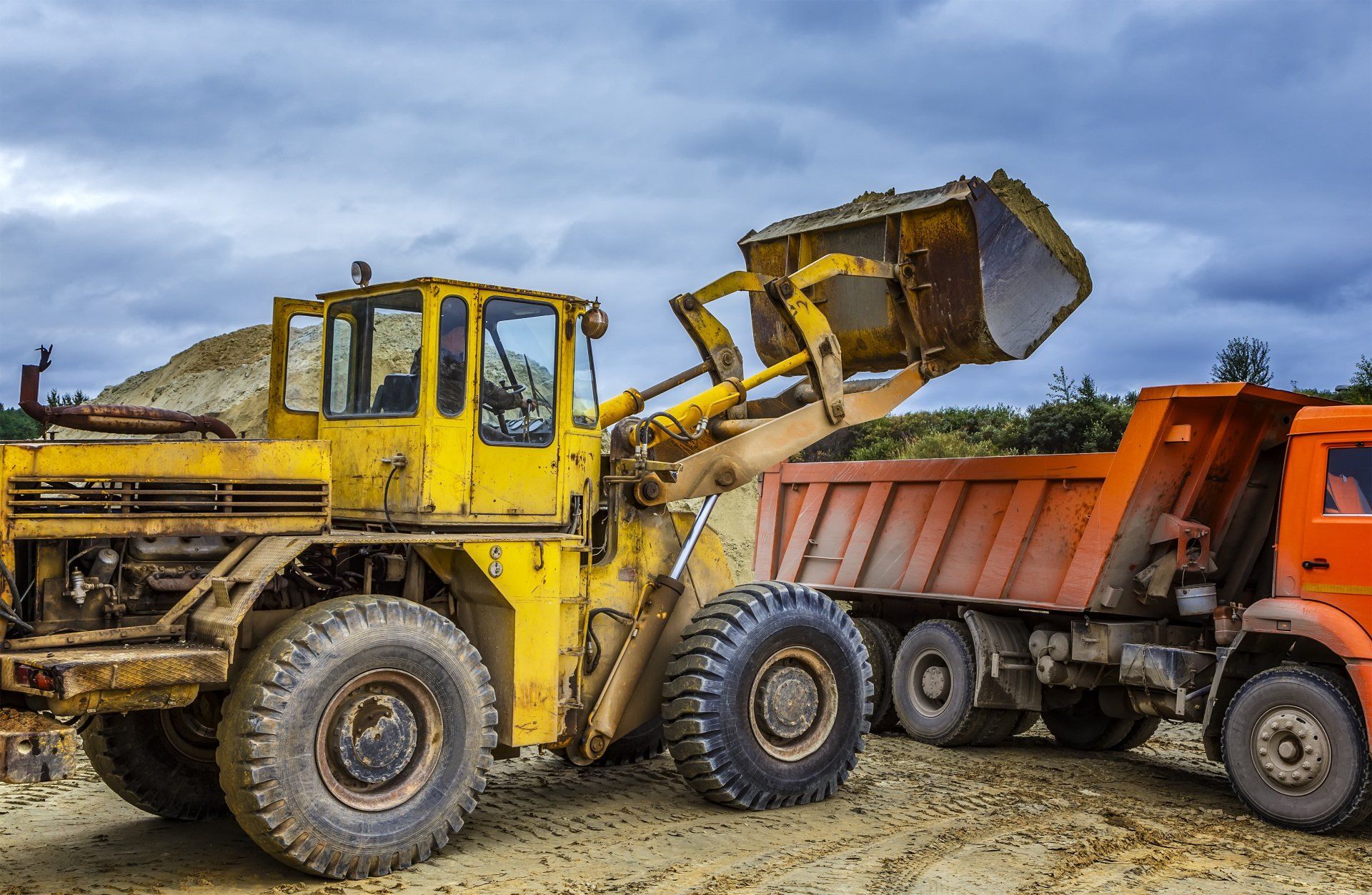 trasporto conto terzi materiali edili