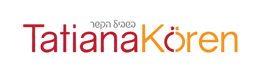 לוגו אדום וכתום לטטיאנה קורן