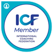 The logo for the international coaching federation