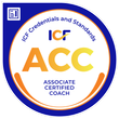 The logo for the international coaching federation