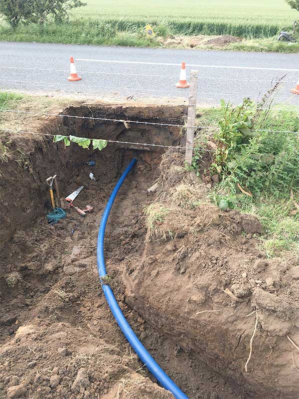 Lead pipe replacement