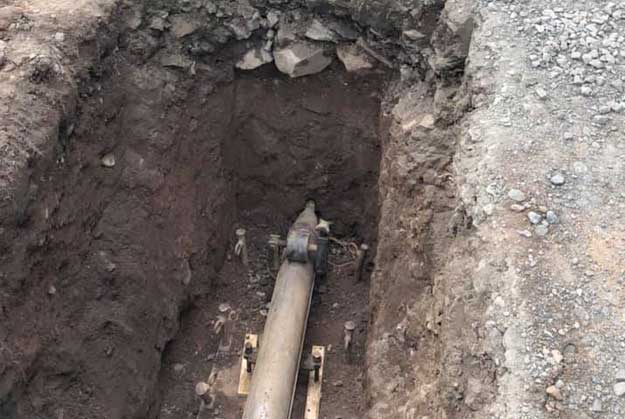 Lead pipe replacement