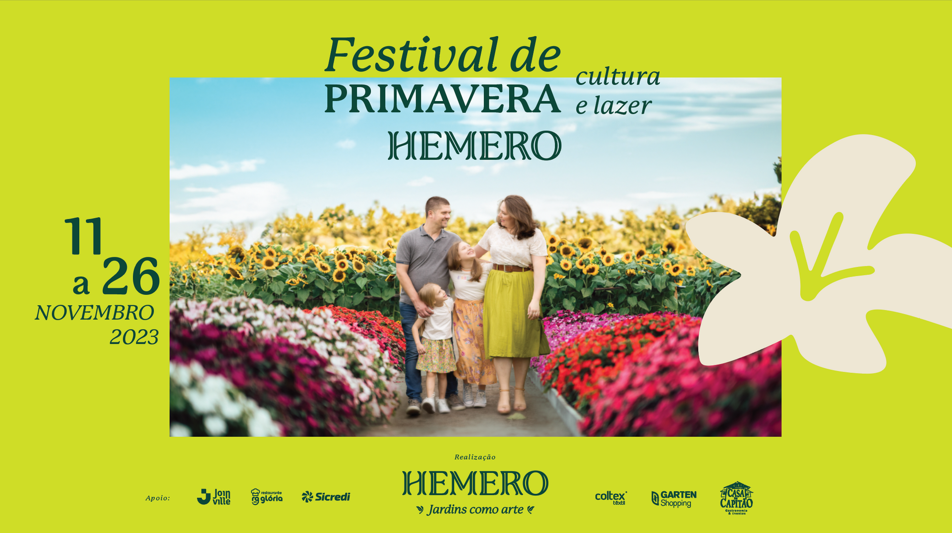 Festival de Primavera Hemero em Joinville