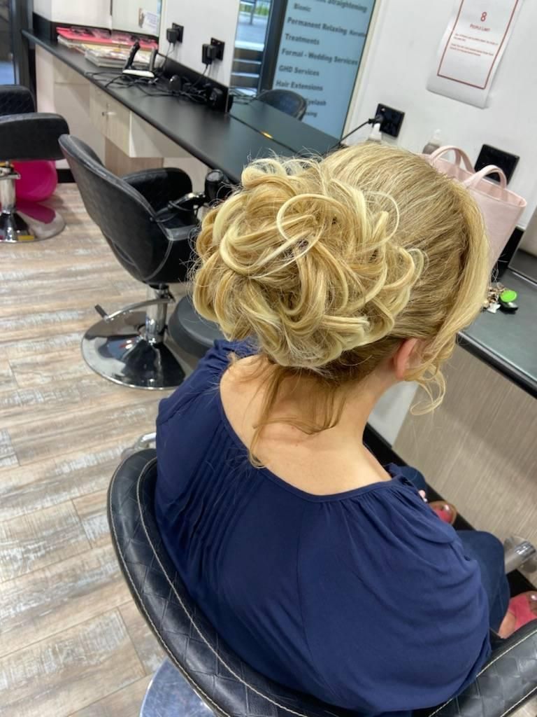 Bun Hair For Wedding — Dressmaker & Salon in Belconnen, ACT