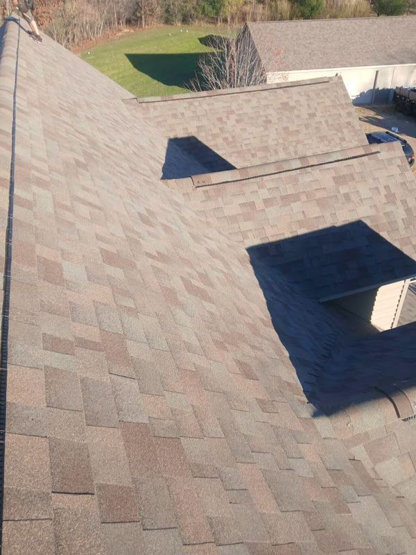 new roof installed by Curti Construction in DeSoto, WI