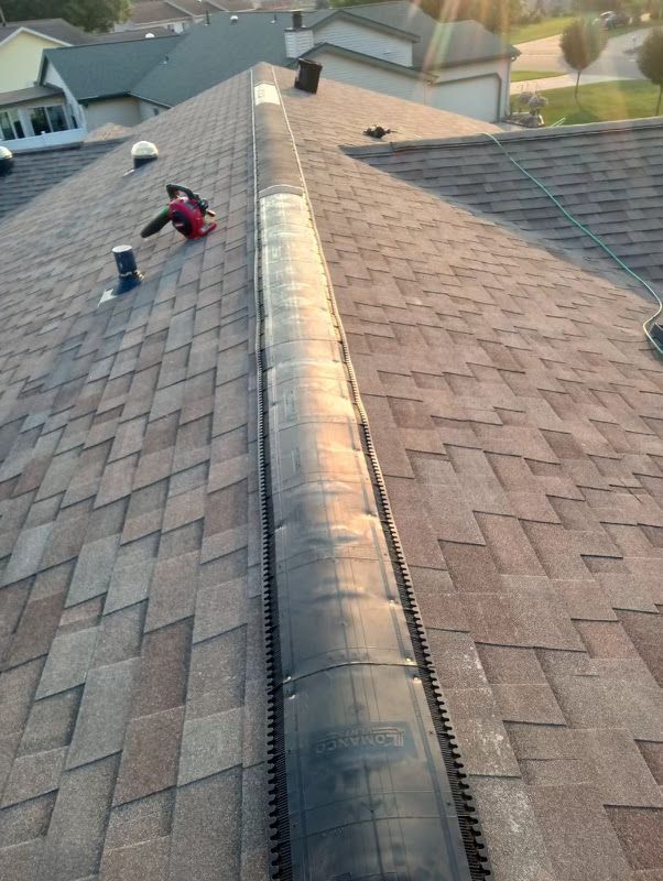 new roof installed by Curti Construction in La Crosse, WI