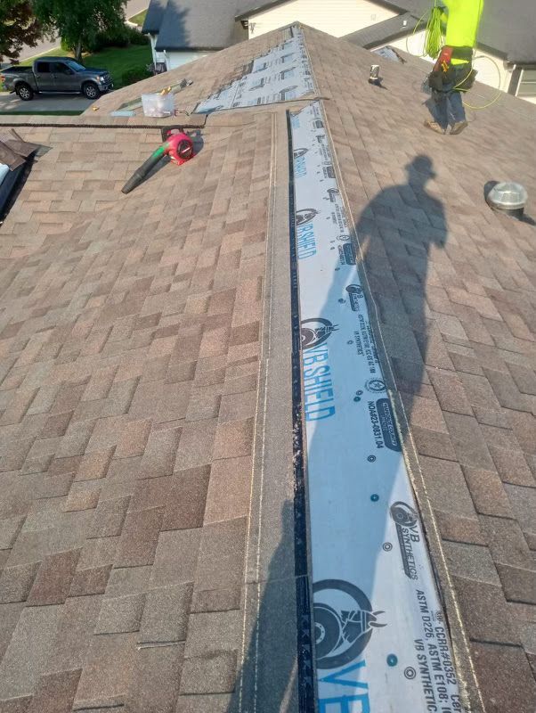 new roof installed by Curti Construction in La Crosse, WI