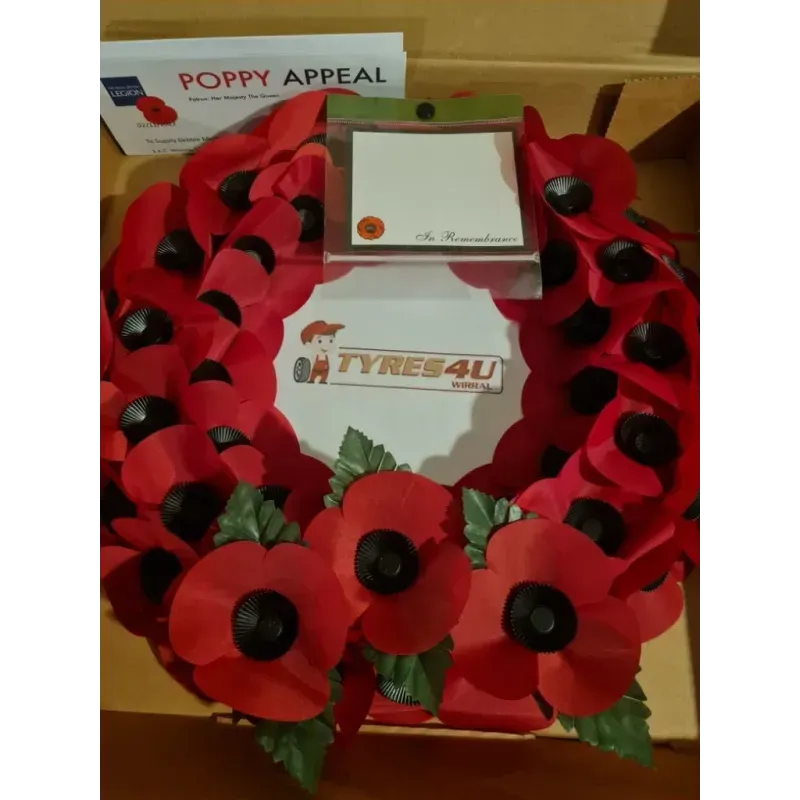 poppy wreath