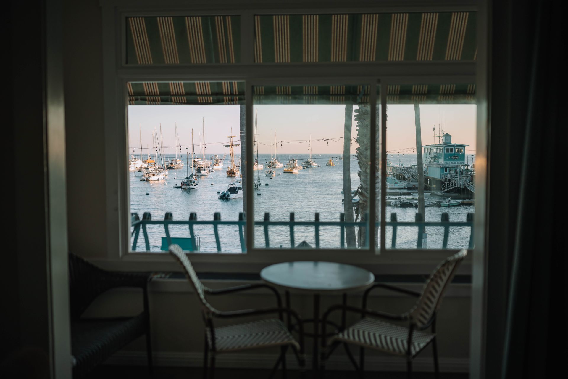 Suite views of Avalon Bay.