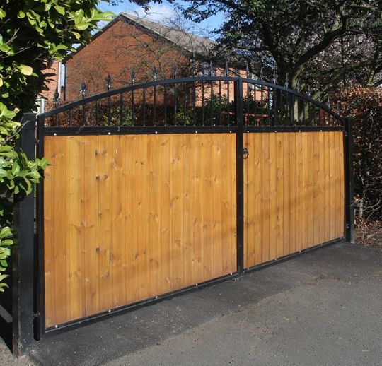 Arched Secure Gate