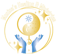 A logo for monica 's healing & ministries