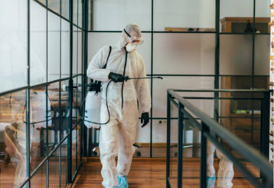 Full disinfection and decontamination process underway.