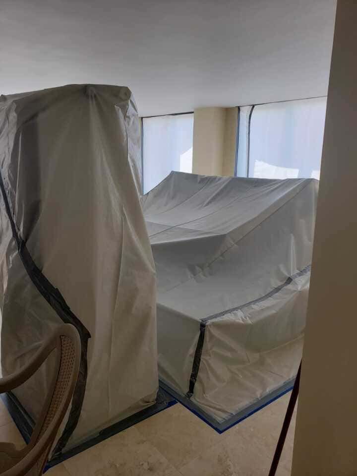 Fort Myers home amidst residential damage restoration 