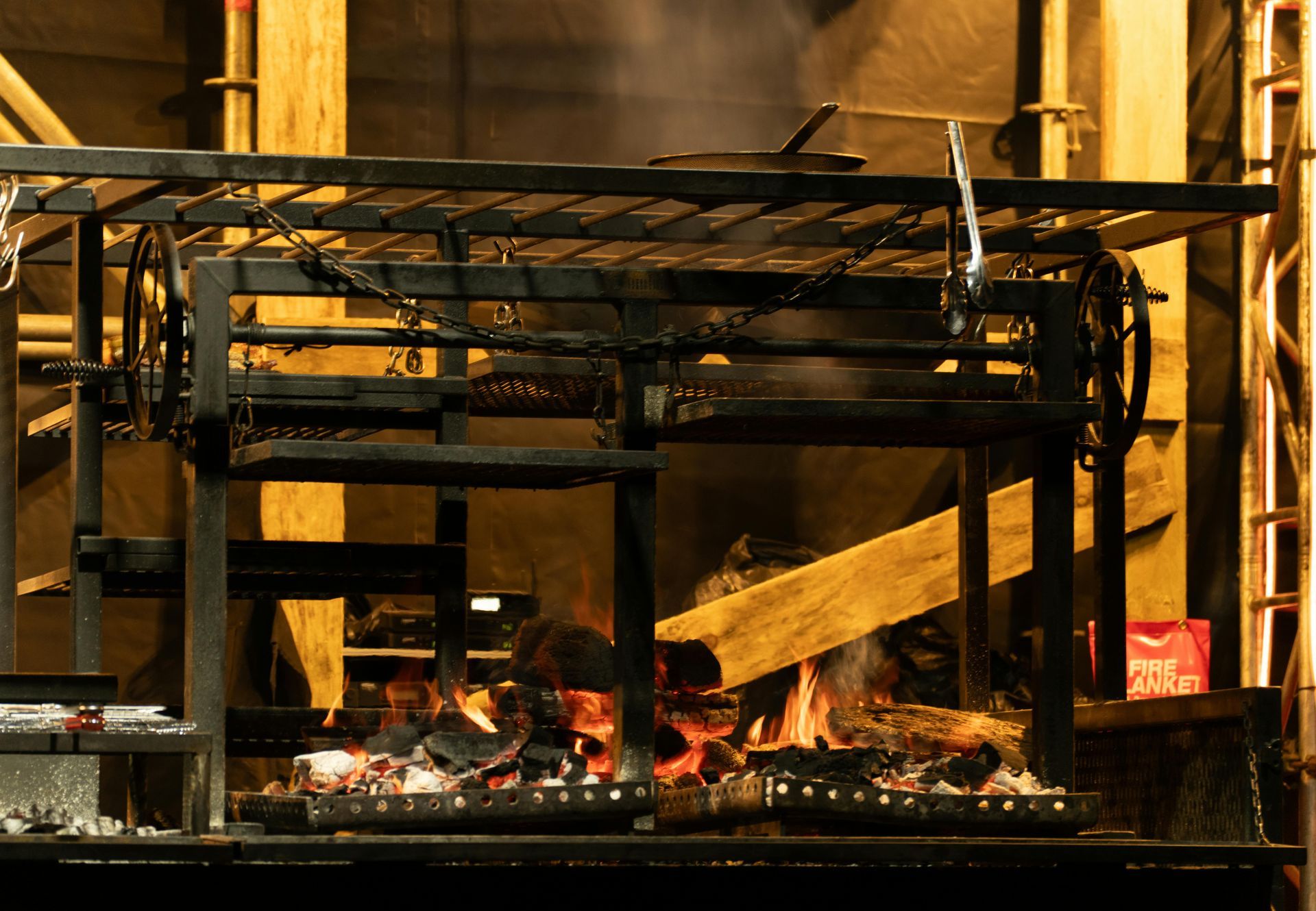 Burnt kitchen in Fort Myers after a fire, highlighting why knowing the steps for using a fire extinguisher is crucial to minimize fire damage.