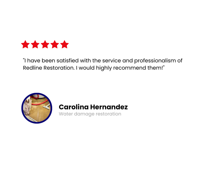 alt=Positive client review for restoration services