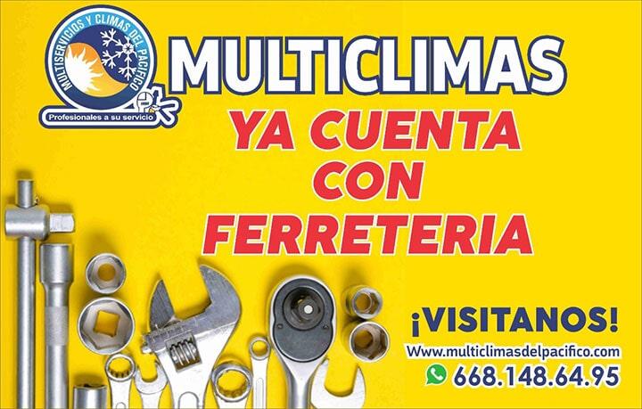 MULTICLIMAS - Ferretería