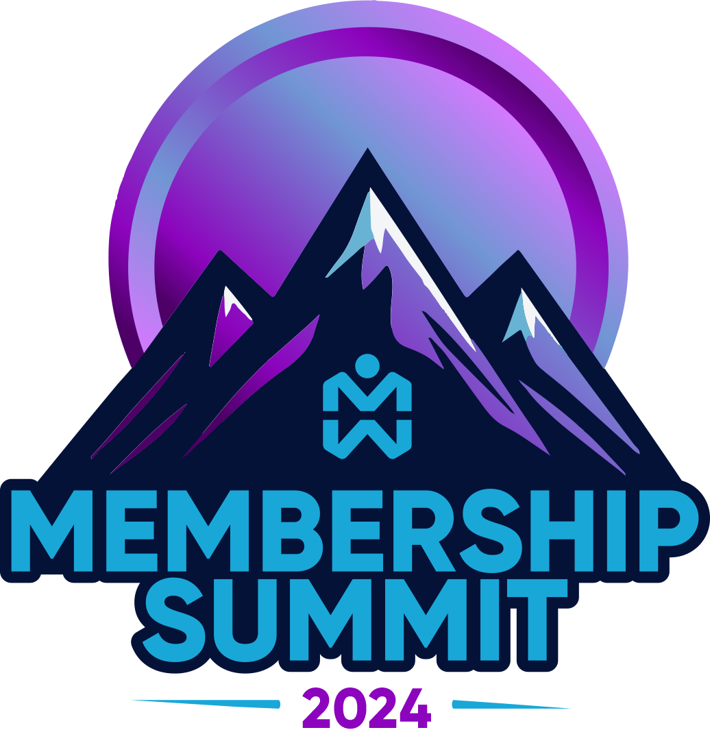 A logo for the membership summit 2024