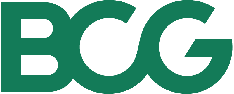 BCG logo in green.