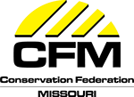 The logo for the CFM Conservation Federation in Missouri.