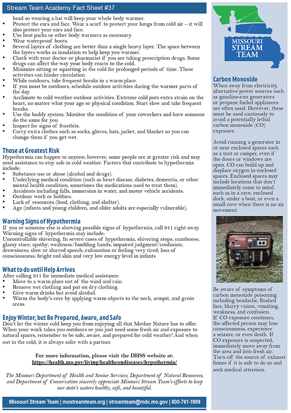 A flyer with a picture of a generator on it.