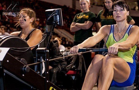 Indoor rowing outlet for seniors