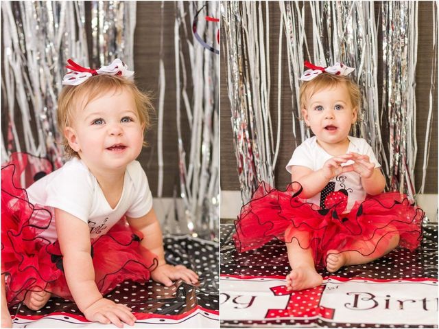 ladybug first birthday dress Personalized Ladybug First Birthday Tutu Outfit-Little Cuddle Boutique Complete Outfit-Long Sleeve / 6-9 Months