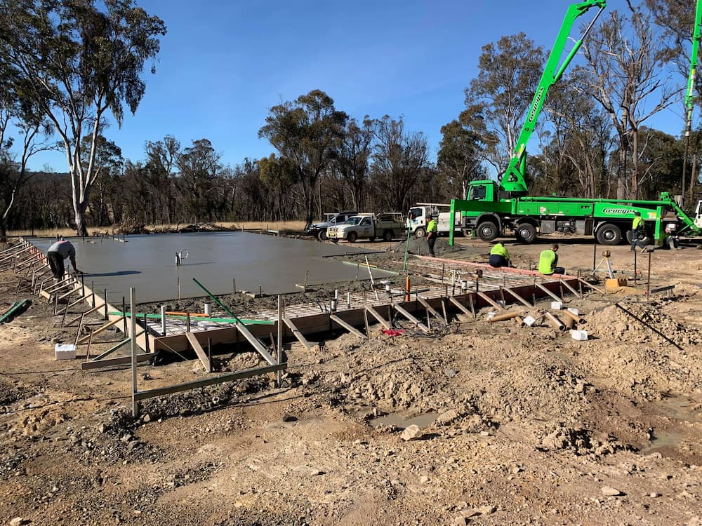 Constructing A Shed — Smithcrete Concreting in Uralla, NSW