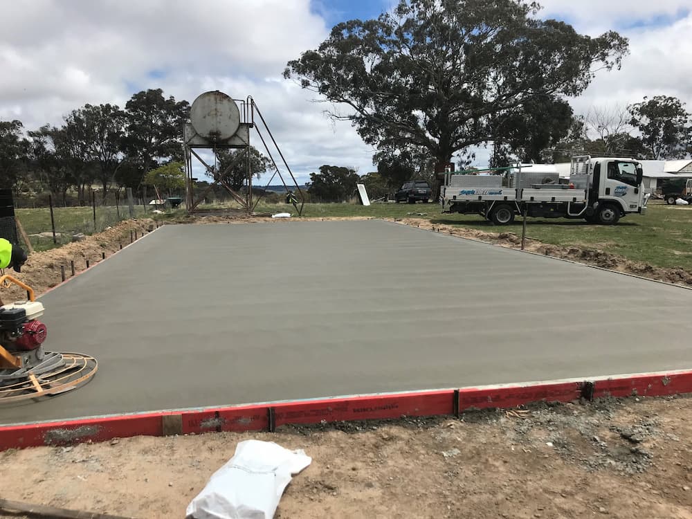 Concrete Sheds — Smithcrete Concreting in Uralla, NSW