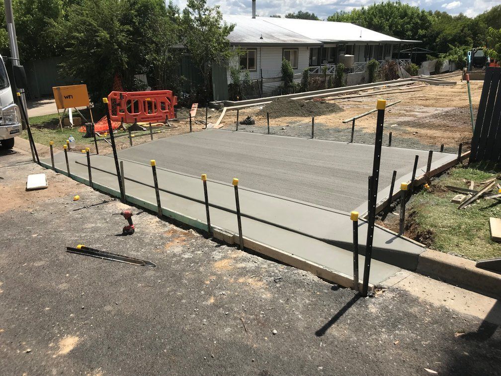 Driveways & Footpaths — Smithcrete Concreting in Uralla, NSW
