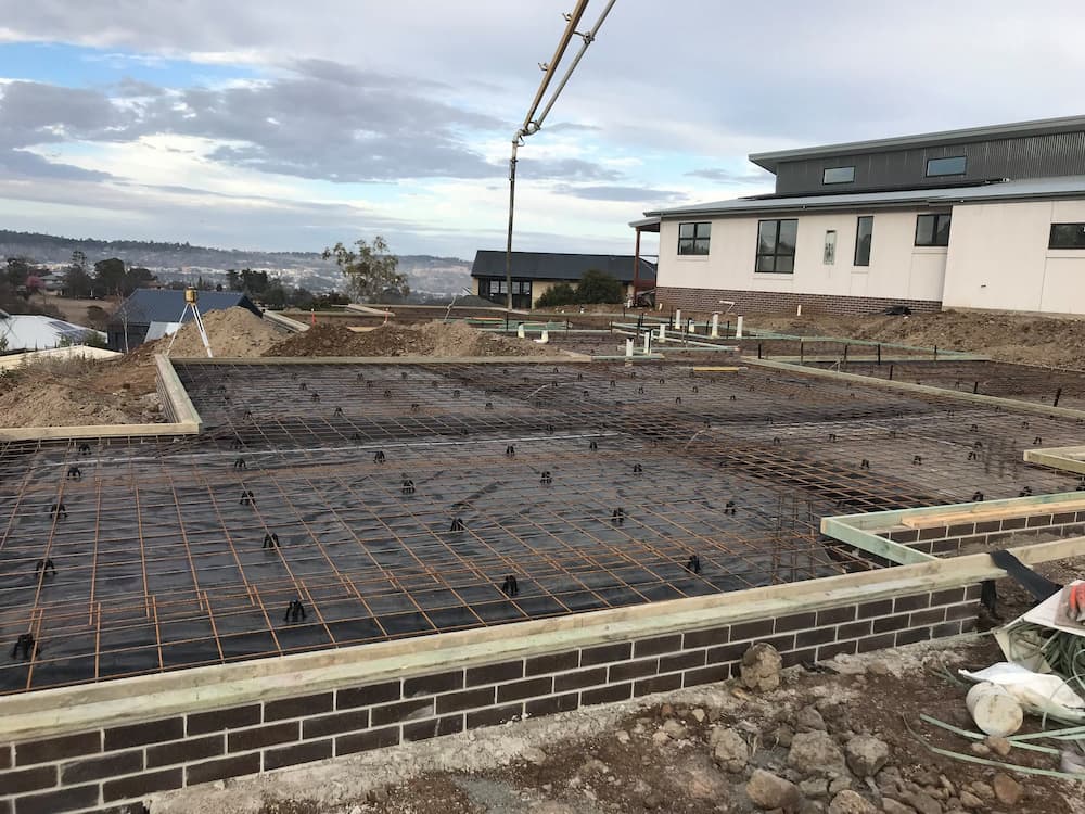 House Slabs With Walls — Smithcrete Concreting in Uralla, NSW
