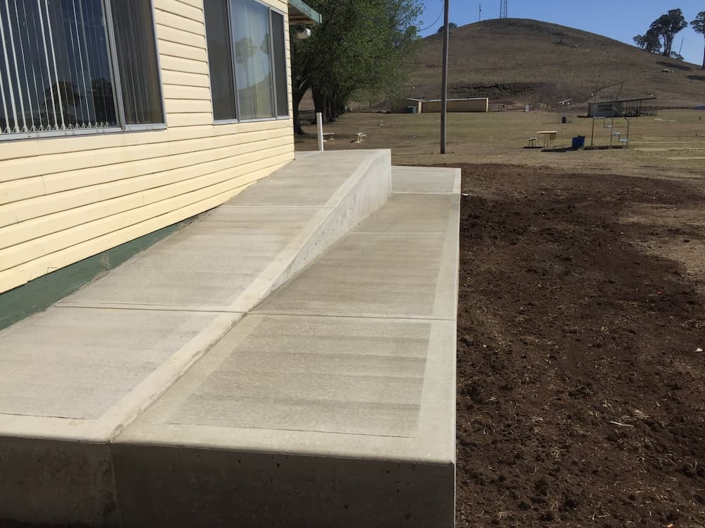 Wheelchair Ramps — Smithcrete Concreting in Uralla, NSW