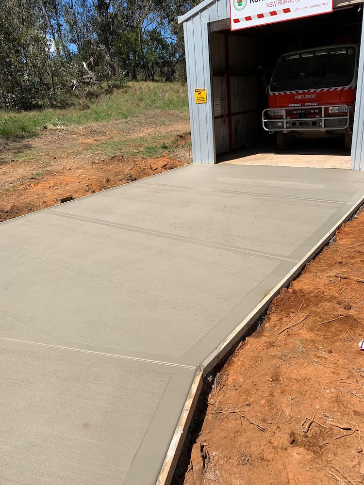 Driveways — Smithcrete Concreting in Walcha, NSW