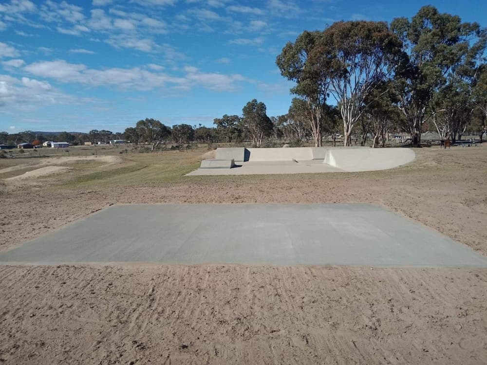 Wide Sports Facility Landscape— Smithcrete Concreting in Uralla, NSW
